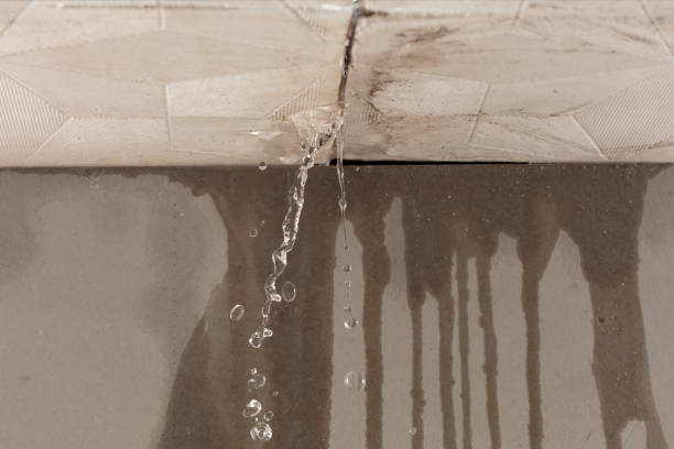 Professional Flood Damage Cleanup technician working in Bonlee, NC